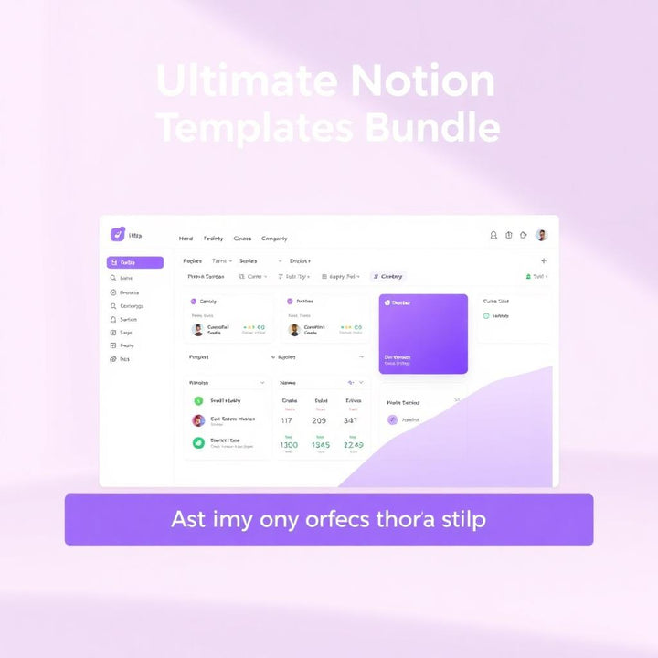 Ultimate Notion Templates Bundle