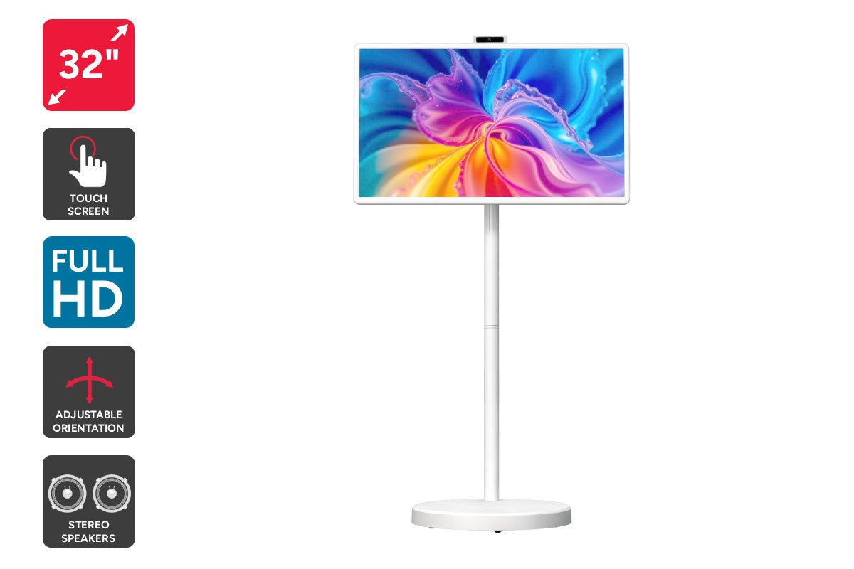 32" Smart Touch Screen Portable TV