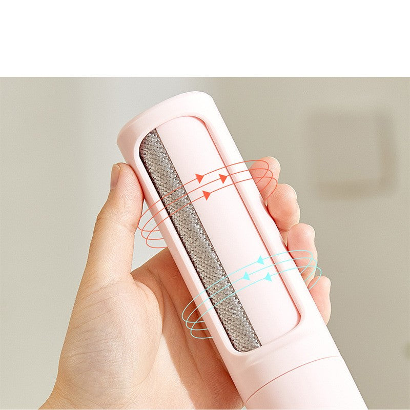 Portable pet fur and lint remover